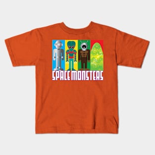 Space Monsters Kids T-Shirt